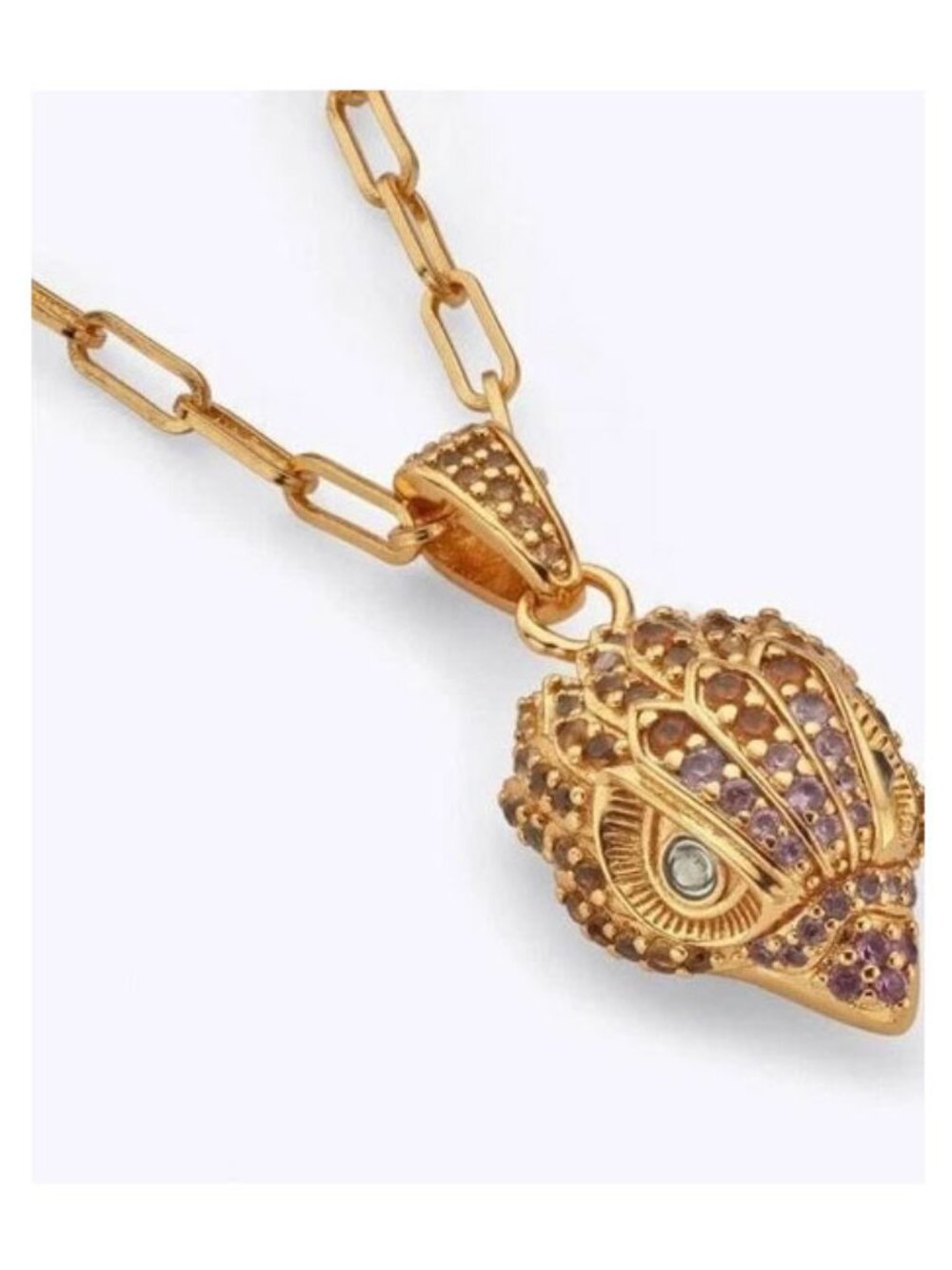 Kurt Geiger London Eagle Short Pendant Necklace